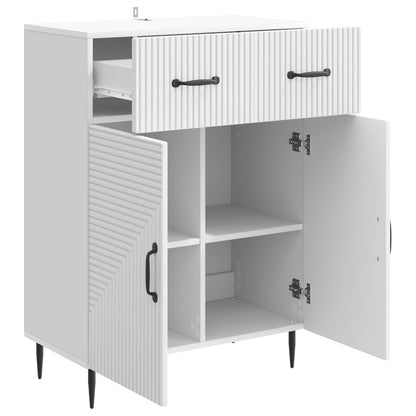 vidaXL Sideboard White 66 x 34.5 x 89.5 cm Engineered Wood