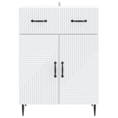 vidaXL Sideboard White 66 x 34.5 x 89.5 cm Engineered Wood