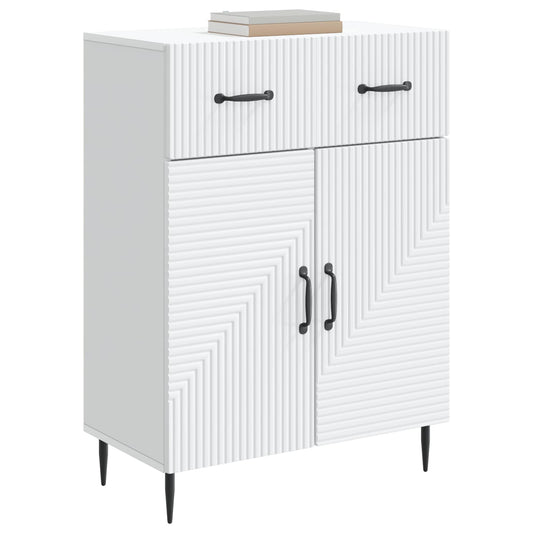 vidaXL Sideboard White 66 x 34.5 x 89.5 cm Engineered Wood