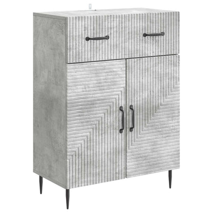 vidaXL Sideboard Concrete Grey 66 x 34.5 x 89.5 cm Engineered Wood