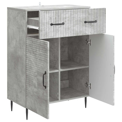 vidaXL Sideboard Concrete Grey 66 x 34.5 x 89.5 cm Engineered Wood