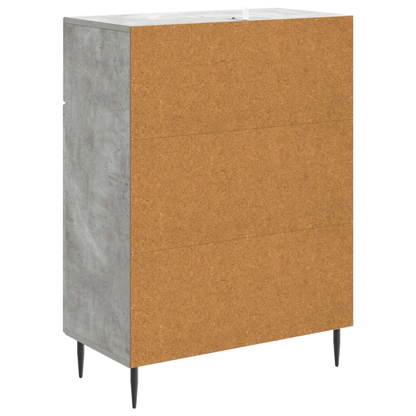 vidaXL Sideboard Concrete Grey 66 x 34.5 x 89.5 cm Engineered Wood