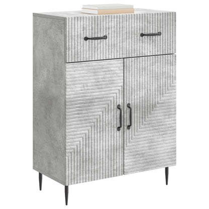 vidaXL Sideboard Concrete Grey 66 x 34.5 x 89.5 cm Engineered Wood