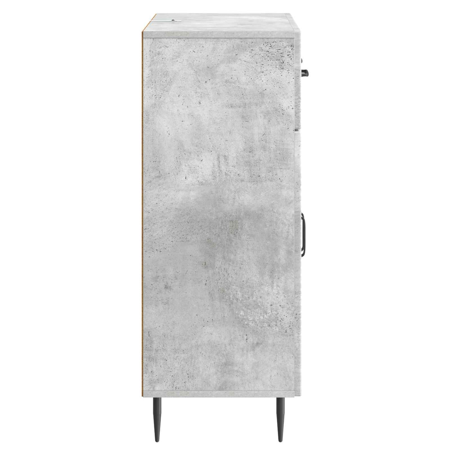 vidaXL Sideboard Concrete Grey 66 x 34.5 x 89.5 cm Engineered Wood