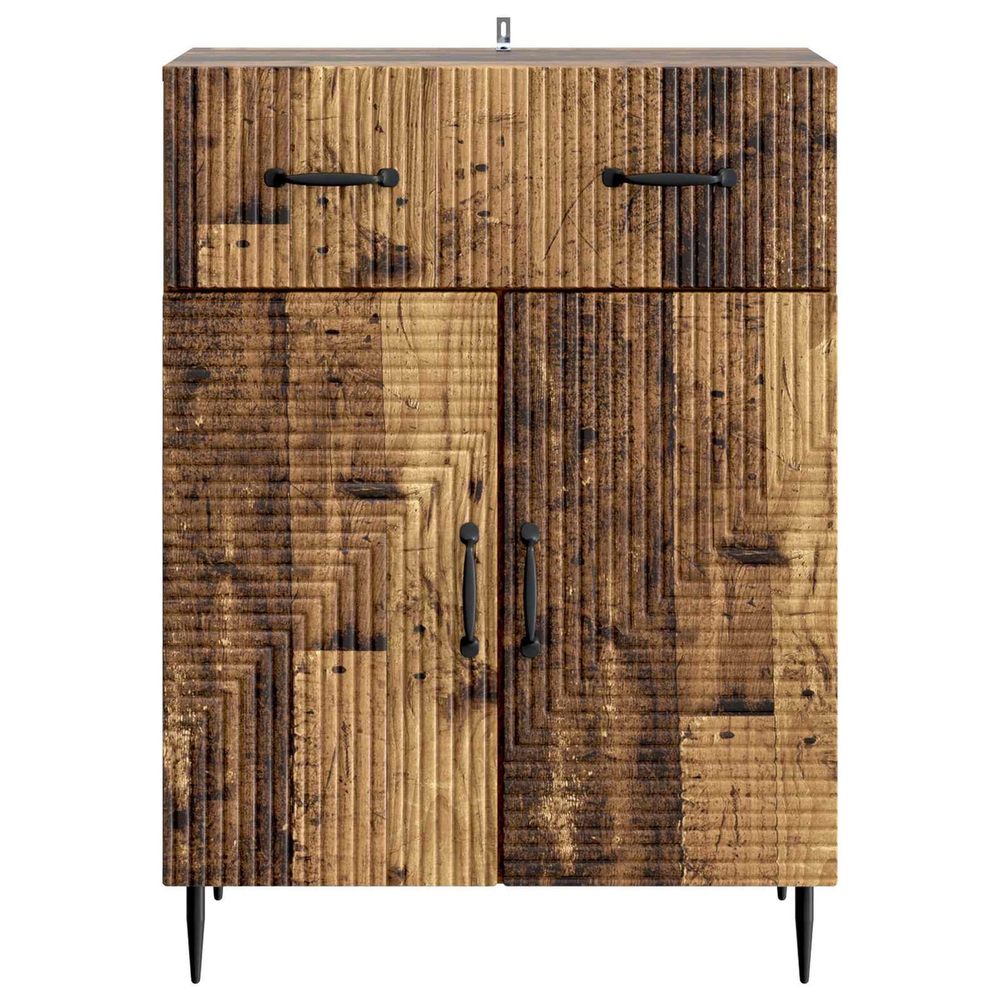 vidaXL Sideboard Old Wood 66 x 34.5 x 89.5 cm Engineered Wood