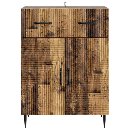 vidaXL Sideboard Old Wood 66 x 34.5 x 89.5 cm Engineered Wood