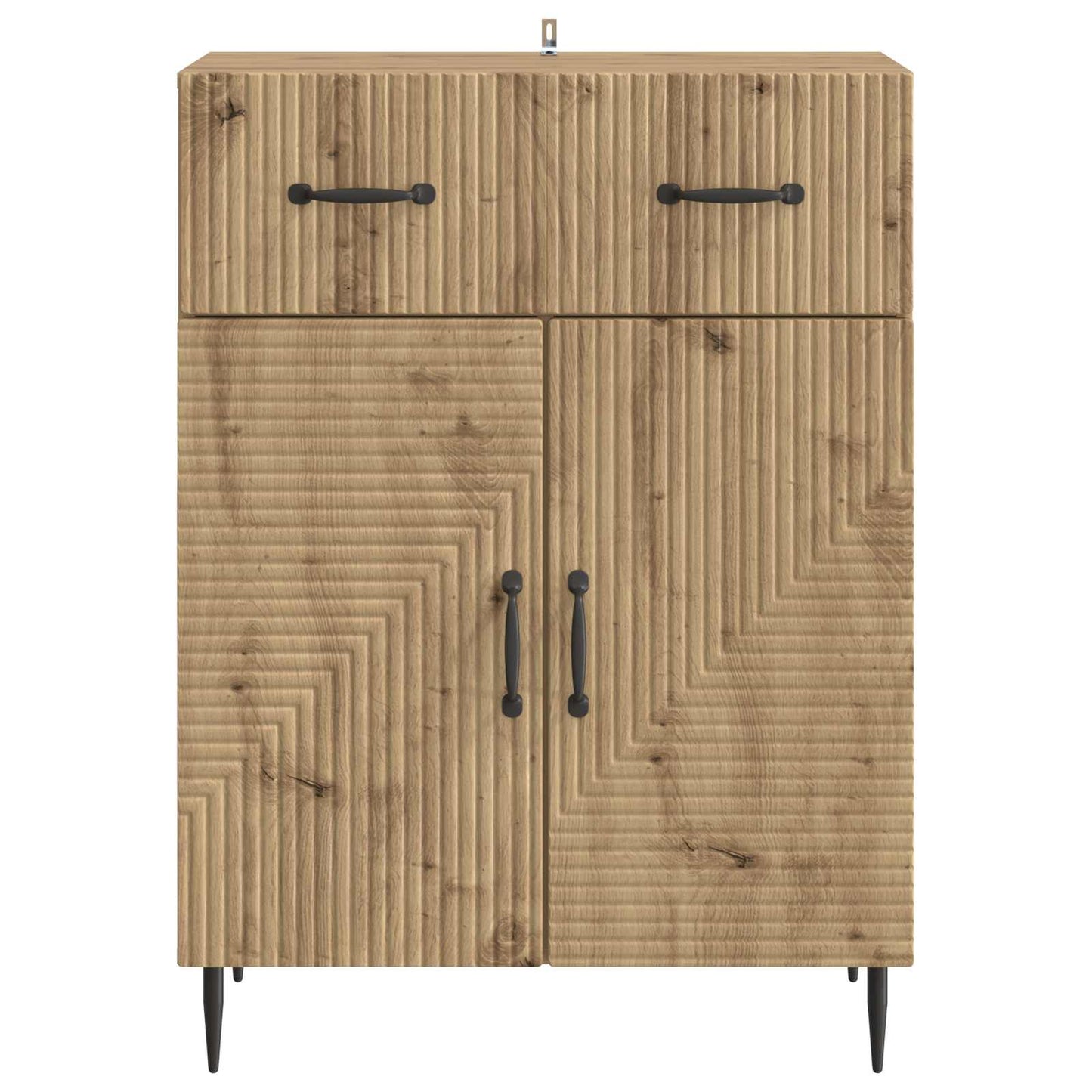 vidaXL Sideboard Artisan Oak 66 x 34.5 x 89.5 cm Engineered Wood