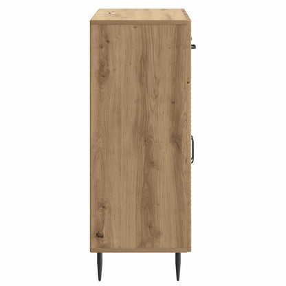 vidaXL Sideboard Artisan Oak 66 x 34.5 x 89.5 cm Engineered Wood