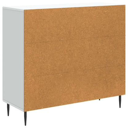 vidaXL Sideboard White 89 x 34.5 x 80 cm Engineered Wood
