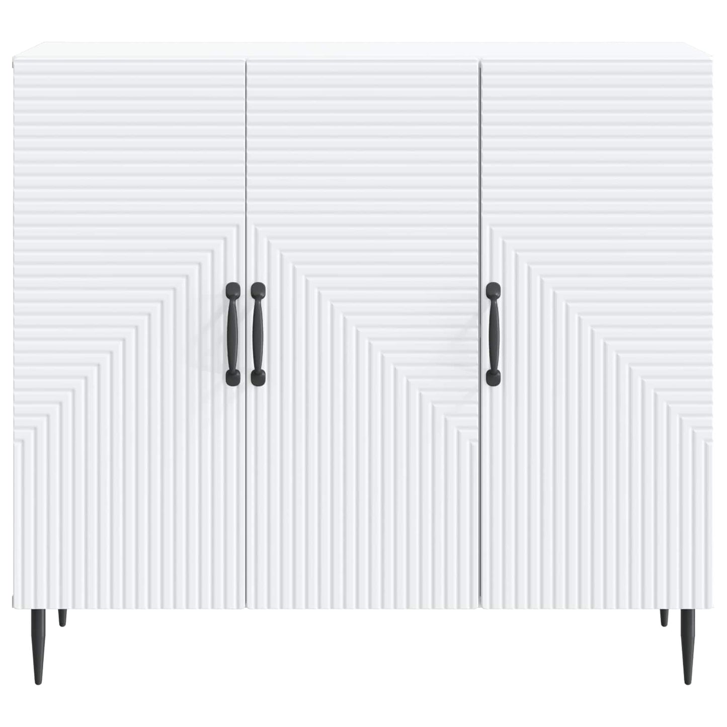 vidaXL Sideboard White 89 x 34.5 x 80 cm Engineered Wood
