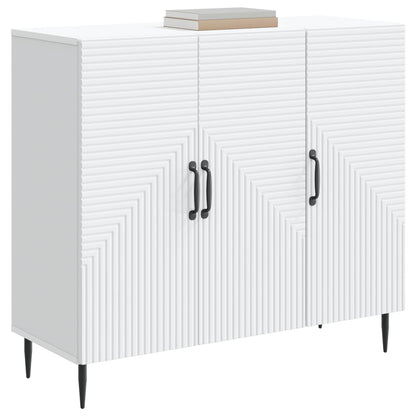 vidaXL Sideboard White 89 x 34.5 x 80 cm Engineered Wood