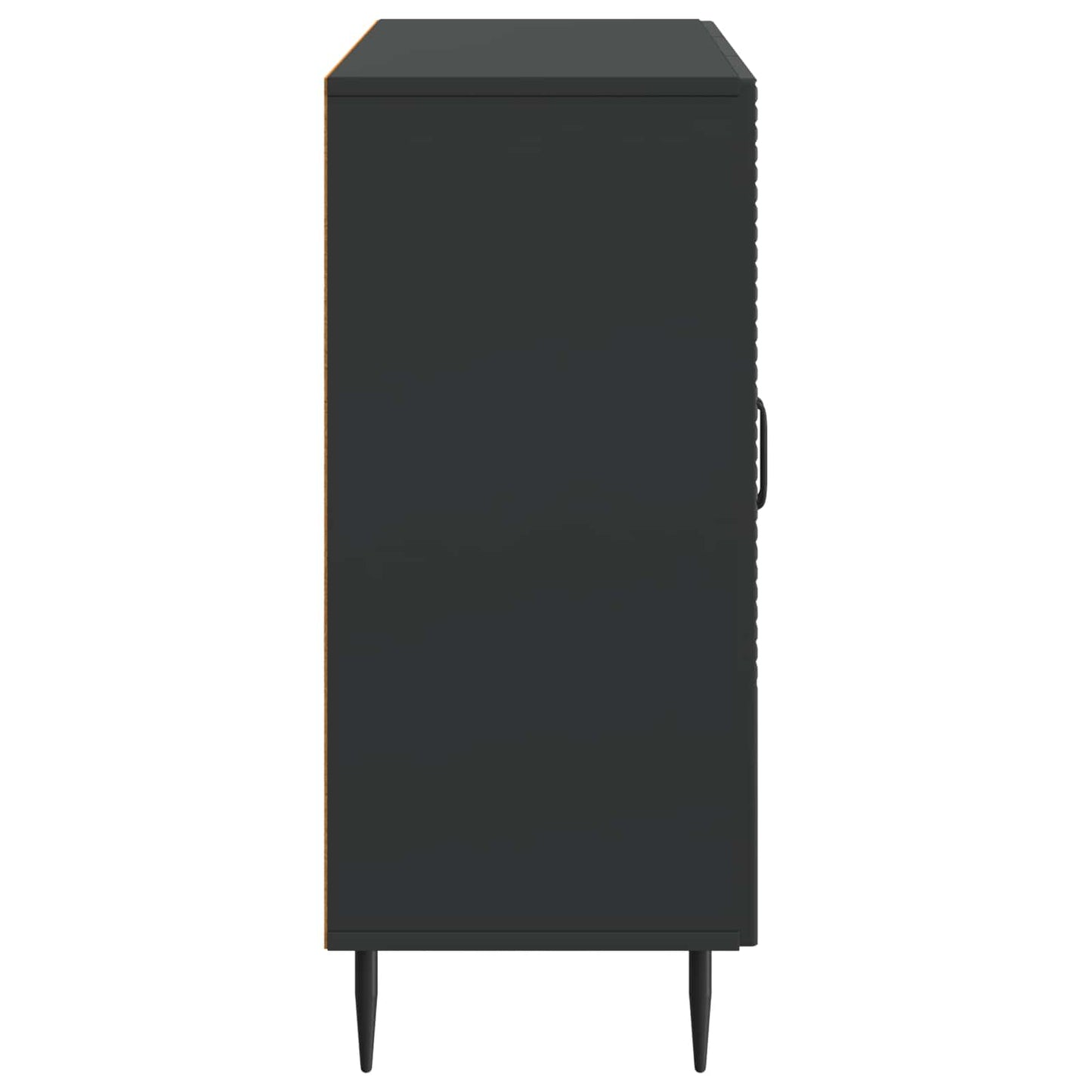 vidaXL Sideboard Black 89 x 34.5 x 80 cm Engineered Wood