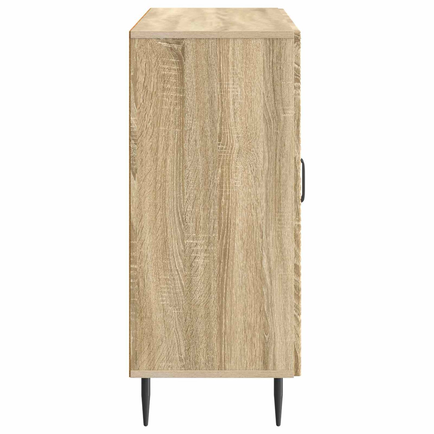 vidaXL Sideboard Sonoma Oak 89 x 34.5 x 80 cm Engineered Wood