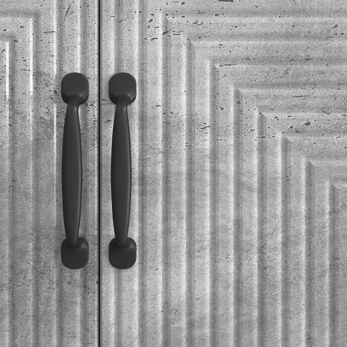 vidaXL Sideboard Concrete Grey 89 x 34.5 x 80 cm Engineered Wood