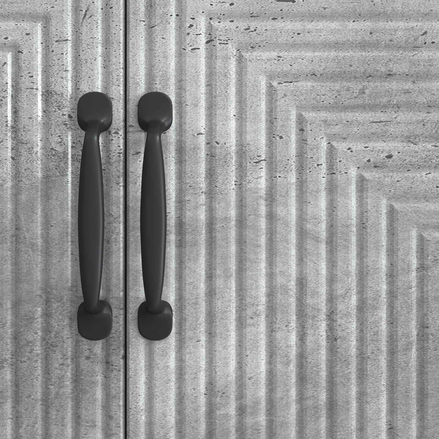 vidaXL Sideboard Concrete Grey 89 x 34.5 x 80 cm Engineered Wood