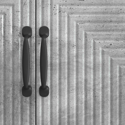 vidaXL Sideboard Concrete Grey 89 x 34.5 x 80 cm Engineered Wood