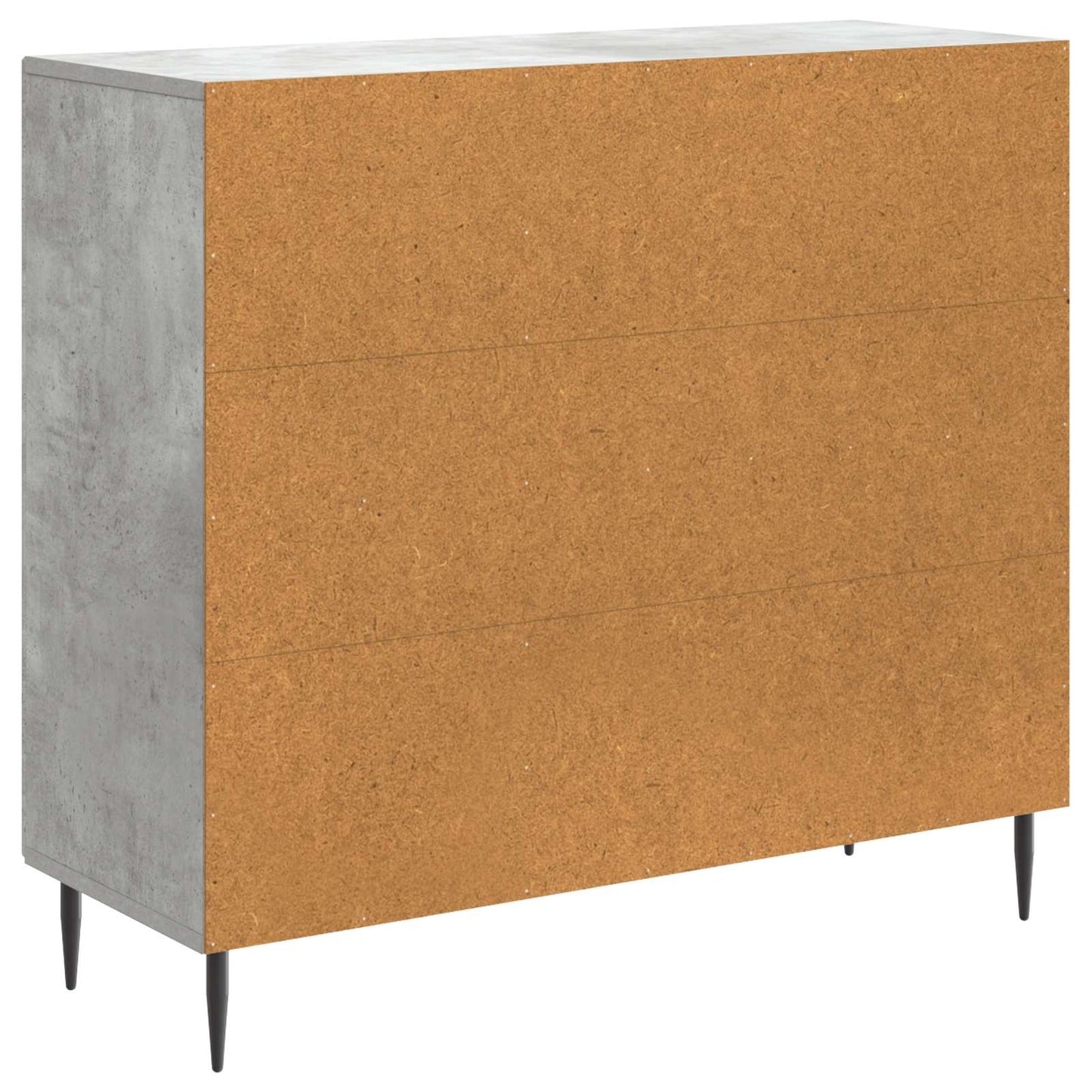 vidaXL Sideboard Concrete Grey 89 x 34.5 x 80 cm Engineered Wood