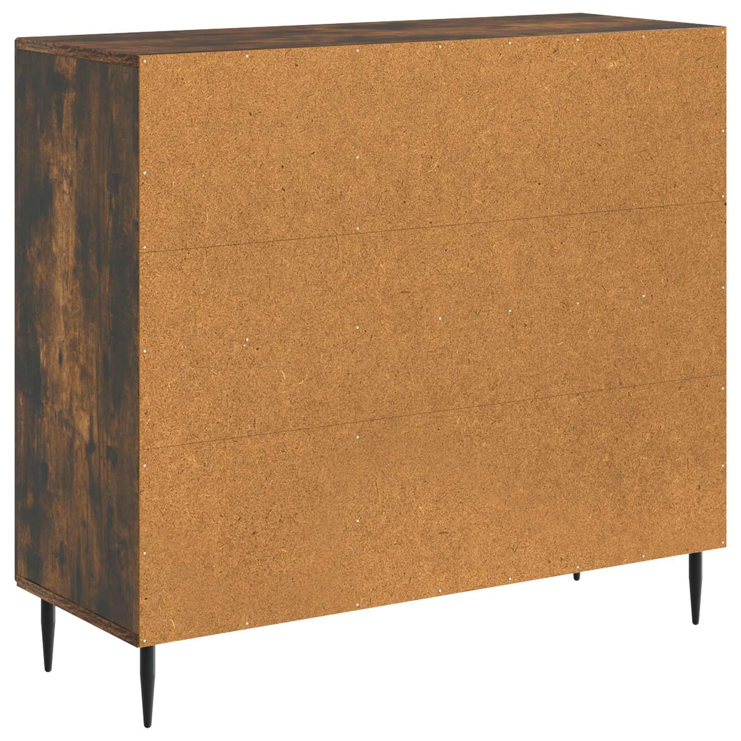 vidaXL Sideboard Smoked Oak 89 x 34.5 x 80 cm Engineered Wood