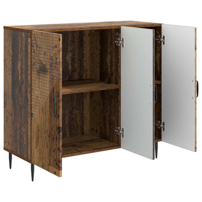 vidaXL Sideboard Old Wood 89 x 34.5 x 80 cm Engineered Wood