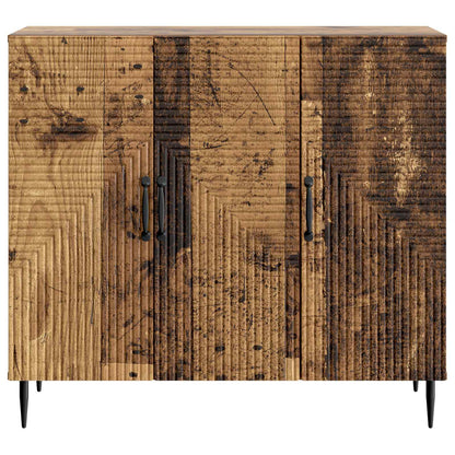vidaXL Sideboard Old Wood 89 x 34.5 x 80 cm Engineered Wood