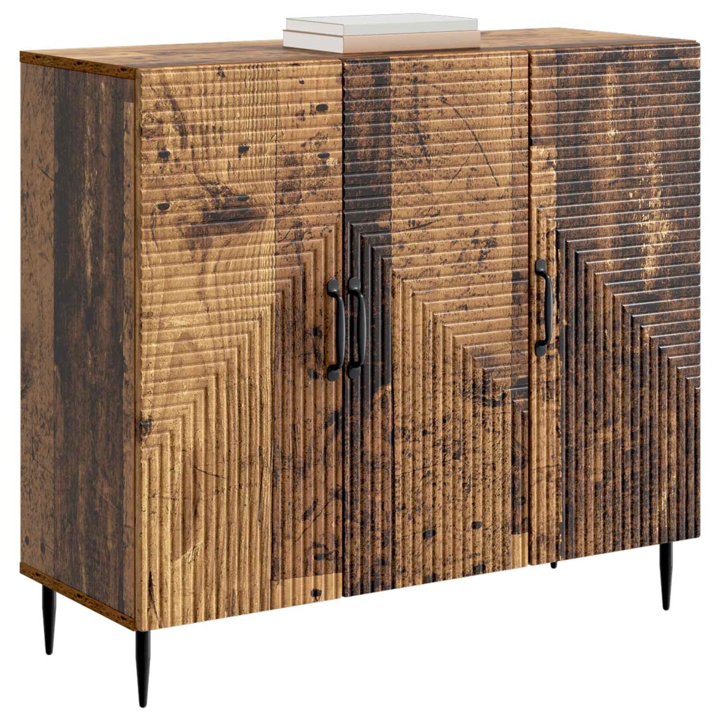 vidaXL Sideboard Old Wood 89 x 34.5 x 80 cm Engineered Wood