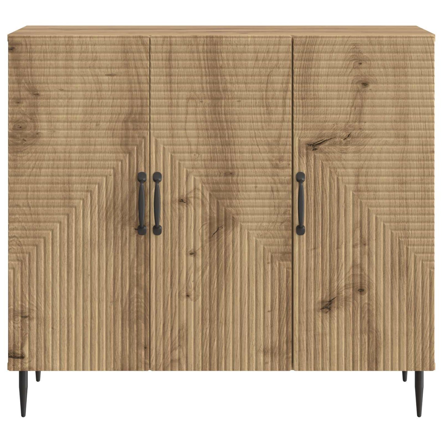 vidaXL Sideboard Artisan Oak 89 x 34.5 x 80 cm Engineered Wood