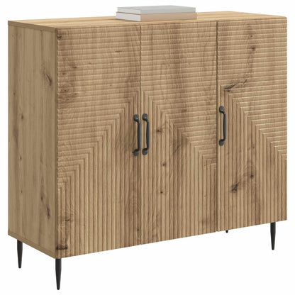 vidaXL Sideboard Artisan Oak 89 x 34.5 x 80 cm Engineered Wood