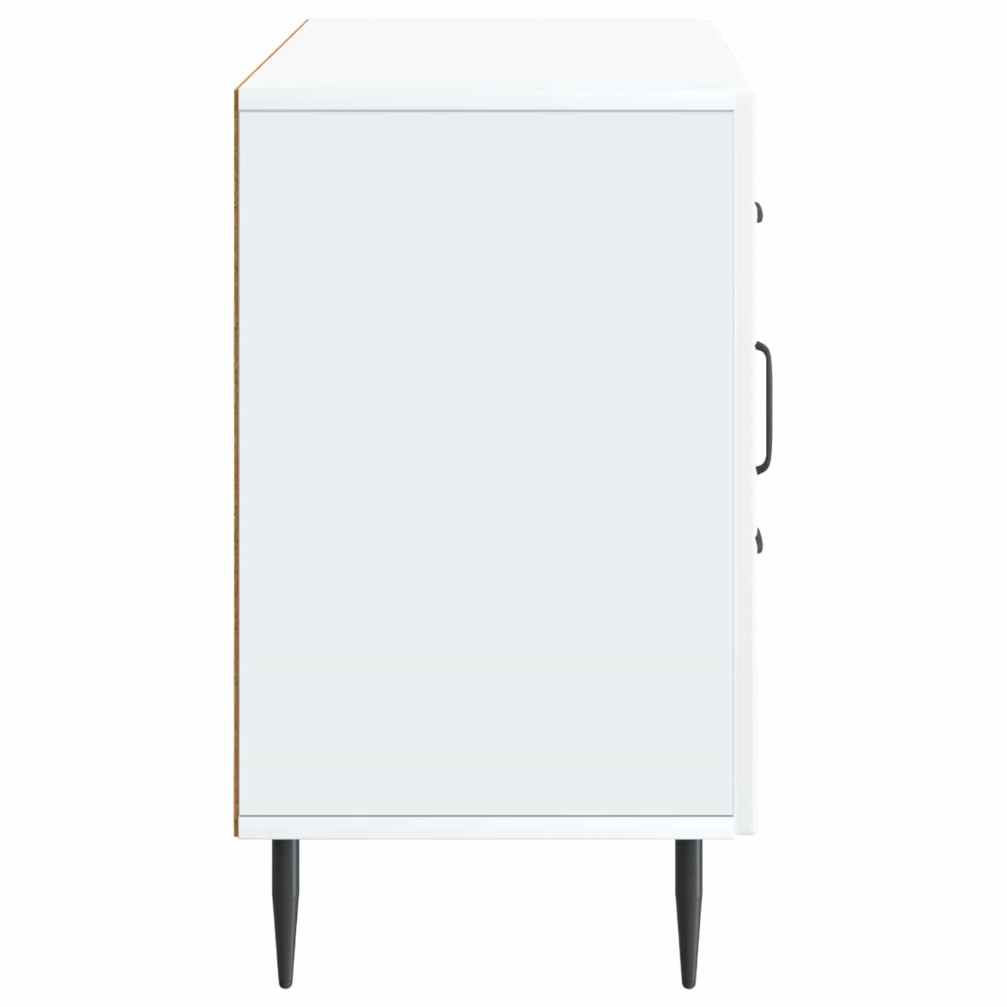 vidaXL Sideboard with Drawer White 89 x 34.5 x 60 cm Engineered Wood