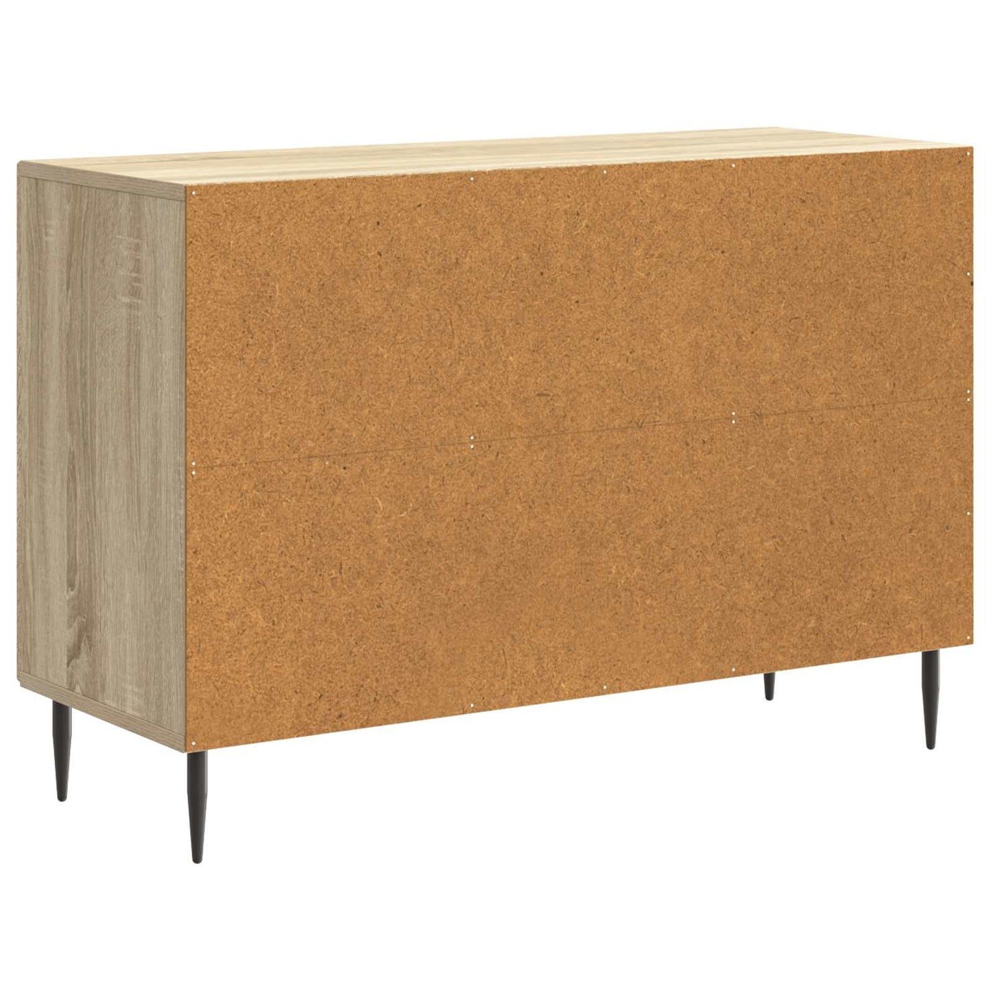 vidaXL Sideboard Sonoma Oak 89 x 34.5 x 60 cm Engineered Wood