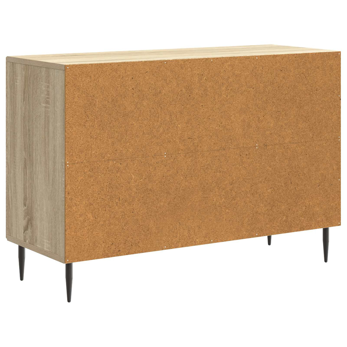 vidaXL Sideboard Sonoma Oak 89 x 34.5 x 60 cm Engineered Wood