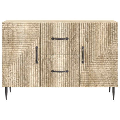 vidaXL Sideboard Sonoma Oak 89 x 34.5 x 60 cm Engineered Wood