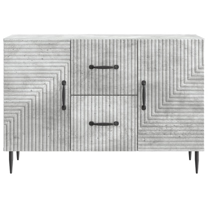 vidaXL Sideboard Concrete Grey 89 x 34.5 x 60 cm Engineered Wood
