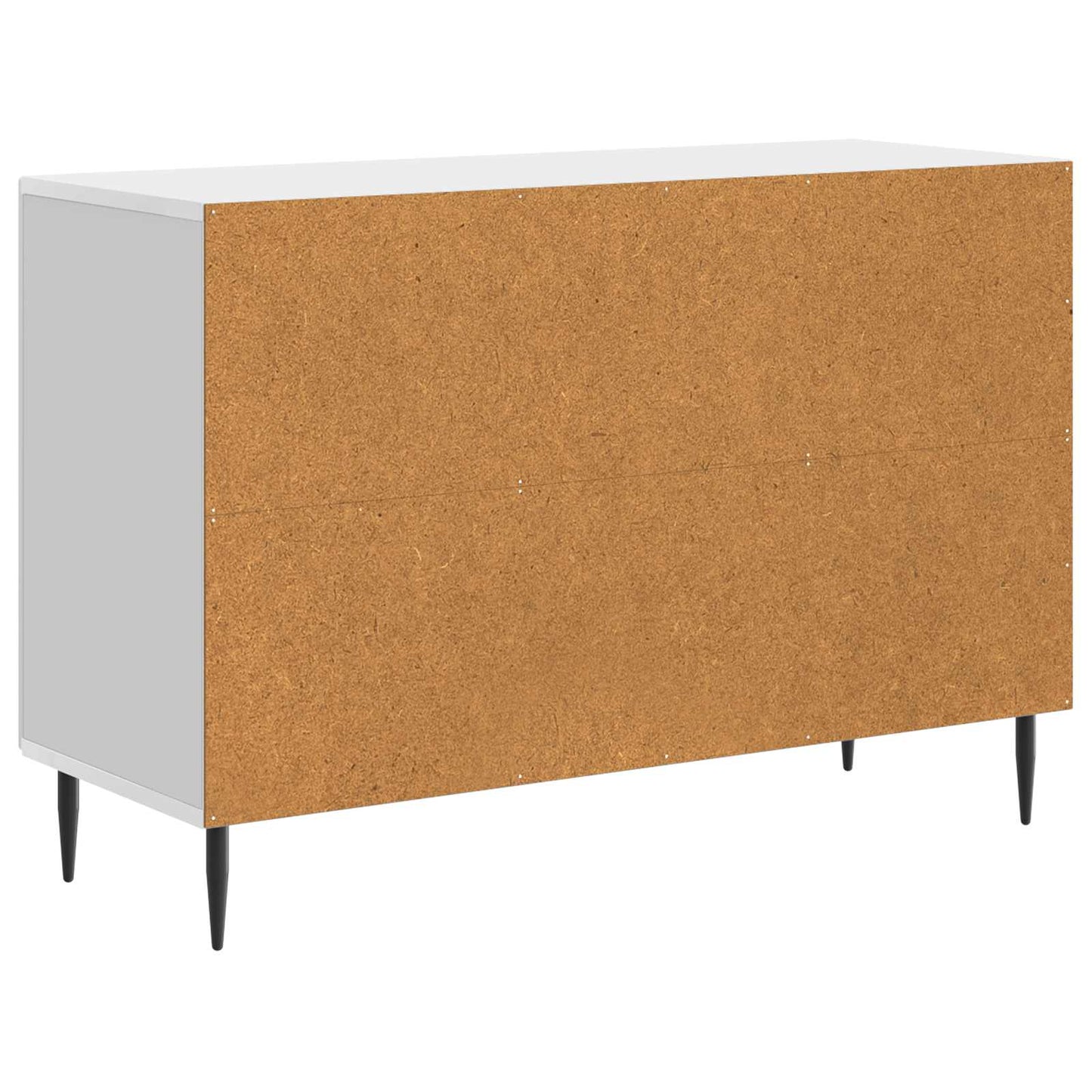 vidaXL Sideboard High Gloss White 89 x 34.5 x 60 cm Engineered Wood