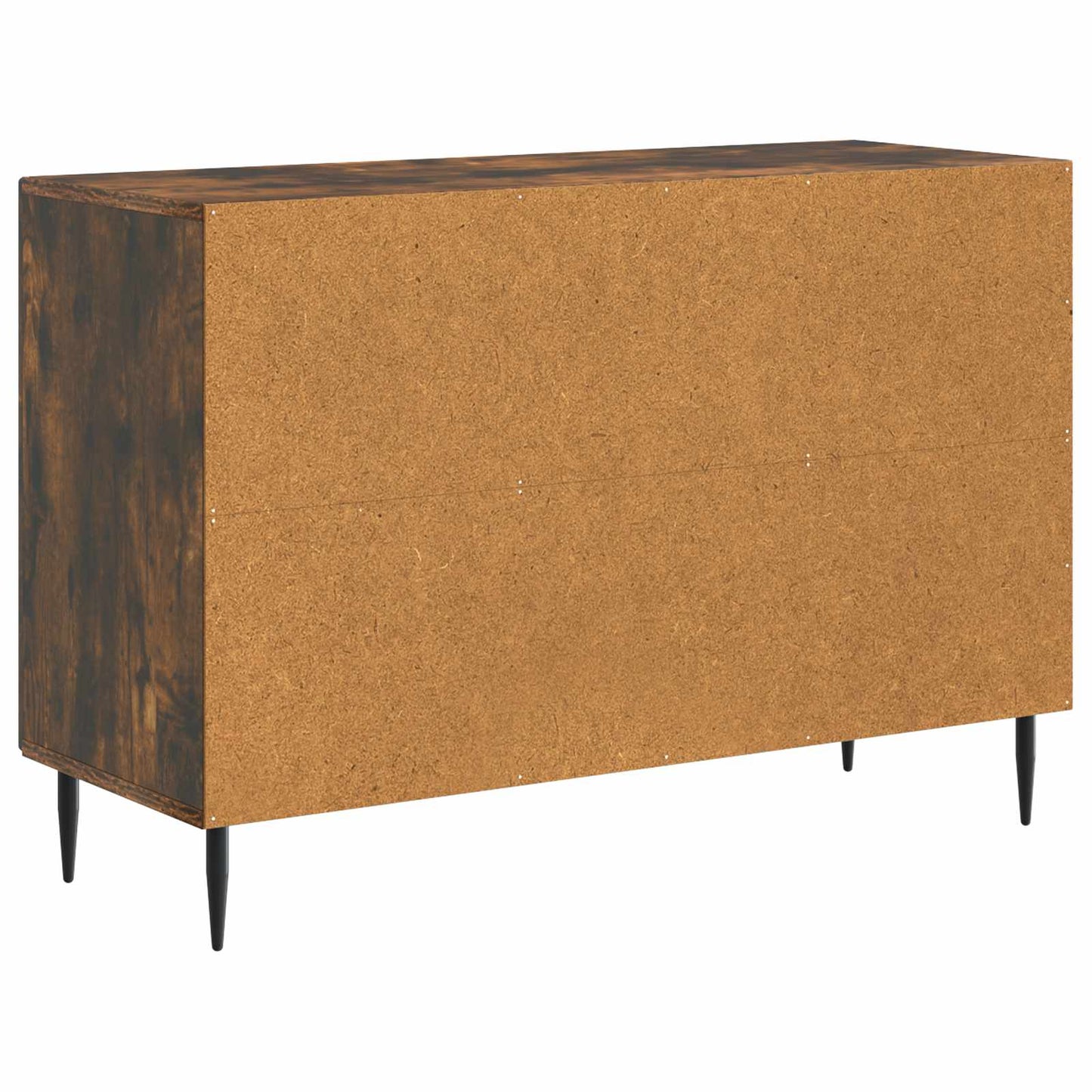 vidaXL Sideboard Smoked Oak 89 x 34.5 x 60 cm Engineered Wood