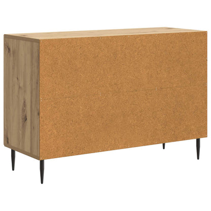 vidaXL Sideboard Artisan Oak 89 x 34.5 x 60 cm Engineered Wood