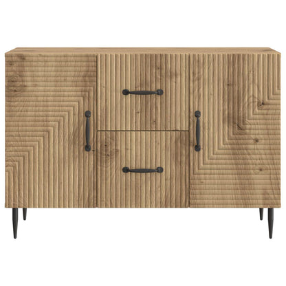 vidaXL Sideboard Artisan Oak 89 x 34.5 x 60 cm Engineered Wood
