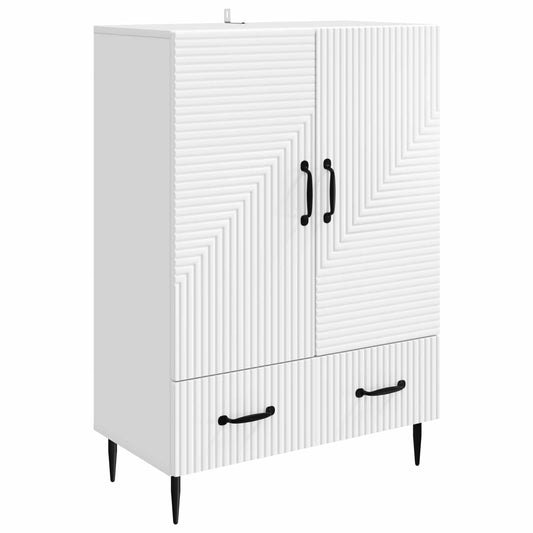 vidaXL Sideboard White 66 x 34.5 x 95 cm Engineered Wood