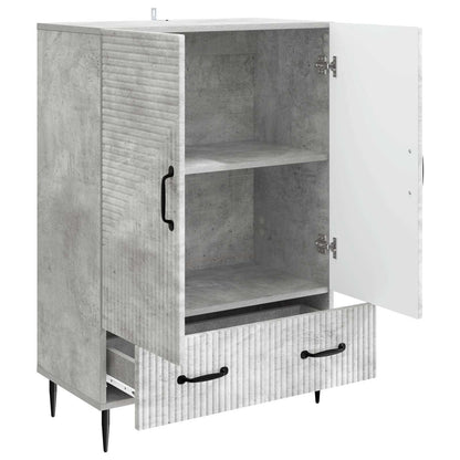 vidaXL Sideboard Concrete Grey 66 x 34.5 x 95 cm Engineered Wood