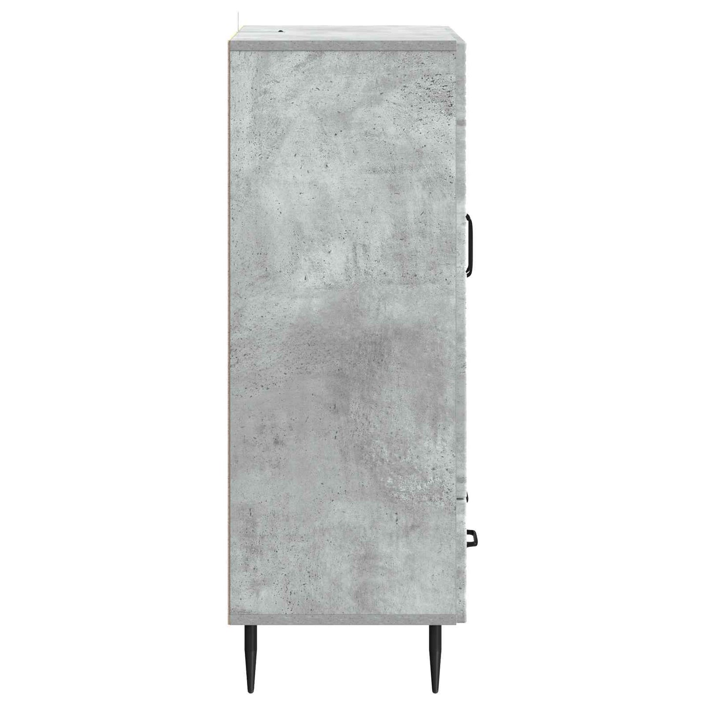 vidaXL Sideboard Concrete Grey 66 x 34.5 x 95 cm Engineered Wood
