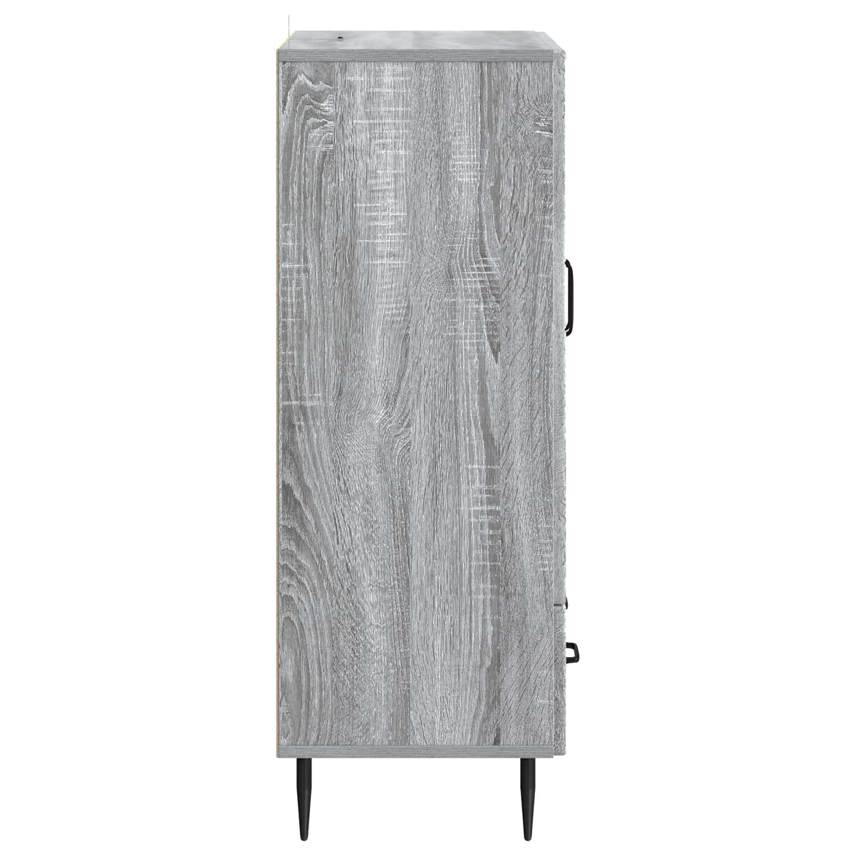 vidaXL Sideboard Grey Sonoma 66 x 34.5 x 95 cm Engineered Wood