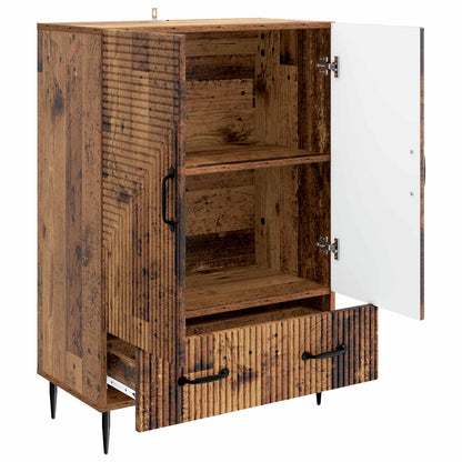 vidaXL Sideboard Old Wood 66 x 34.5 x 95 cm Engineered Wood