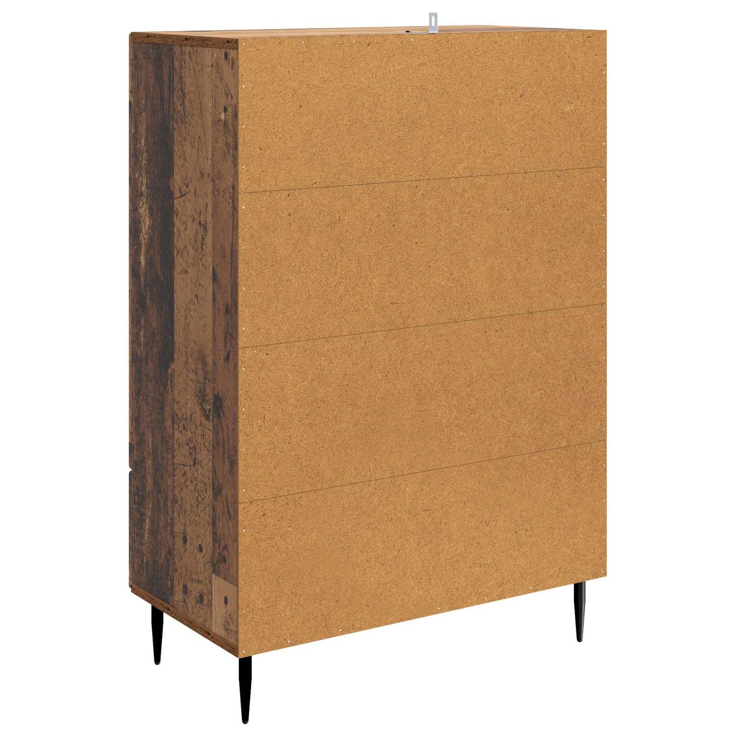 vidaXL Sideboard Old Wood 66 x 34.5 x 95 cm Engineered Wood