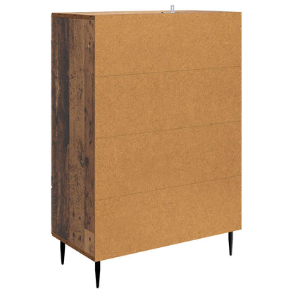 vidaXL Sideboard Old Wood 66 x 34.5 x 95 cm Engineered Wood
