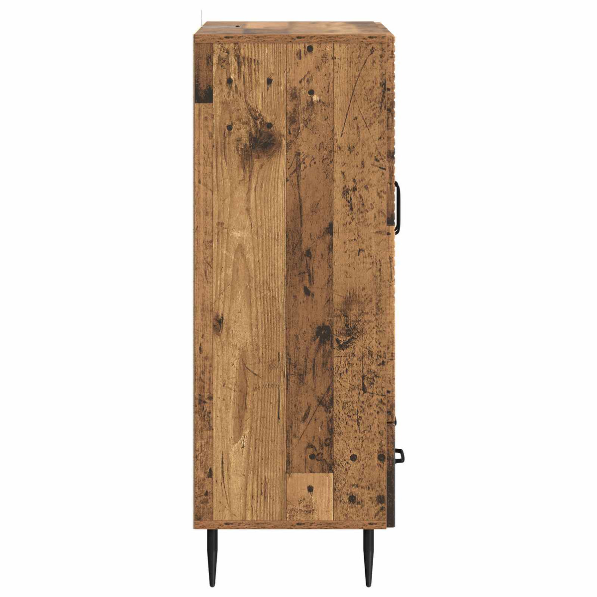 vidaXL Sideboard Old Wood 66 x 34.5 x 95 cm Engineered Wood