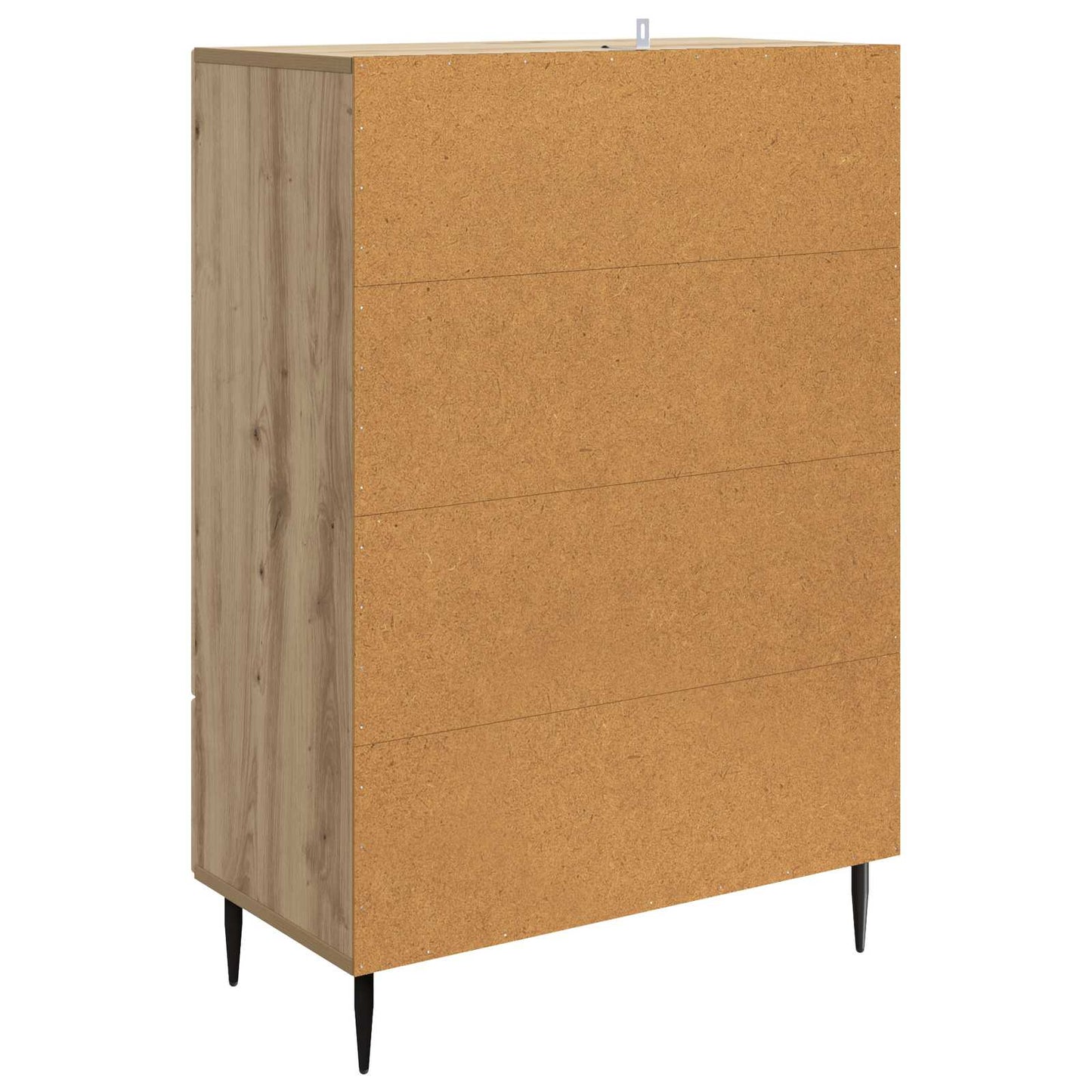 vidaXL Sideboard Artisan Oak 66 x 34.5 x 95 cm Engineered Wood