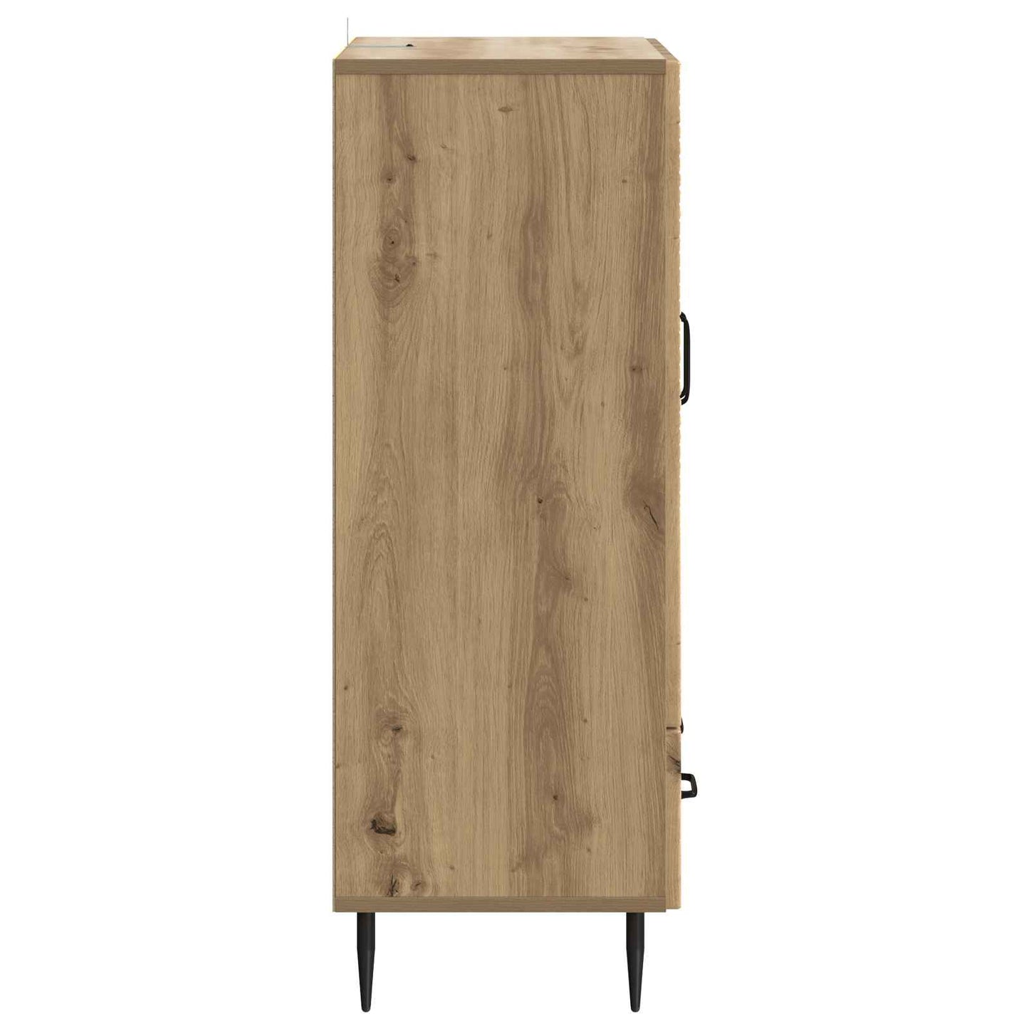 vidaXL Sideboard Artisan Oak 66 x 34.5 x 95 cm Engineered Wood