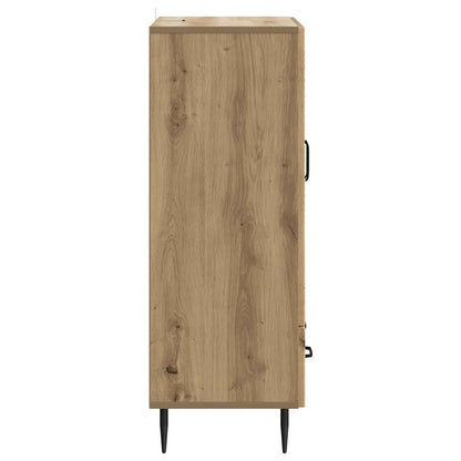 vidaXL Sideboard Artisan Oak 66 x 34.5 x 95 cm Engineered Wood
