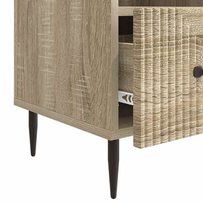 vidaXL TV Cabinet Sonoma Oak 102 x 34.5 x 50 cm Engineered Wood