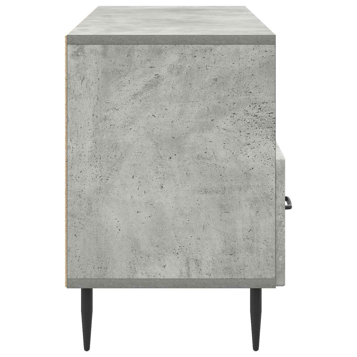vidaXL TV Cabinet Concrete Grey 102 x 34.5 x 50 cm Engineered Wood