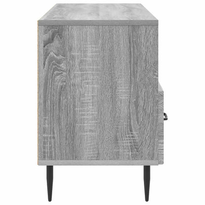 vidaXL TV Cabinet Grey Sonoma 102 x 34.5 x 50 cm Engineered Wood